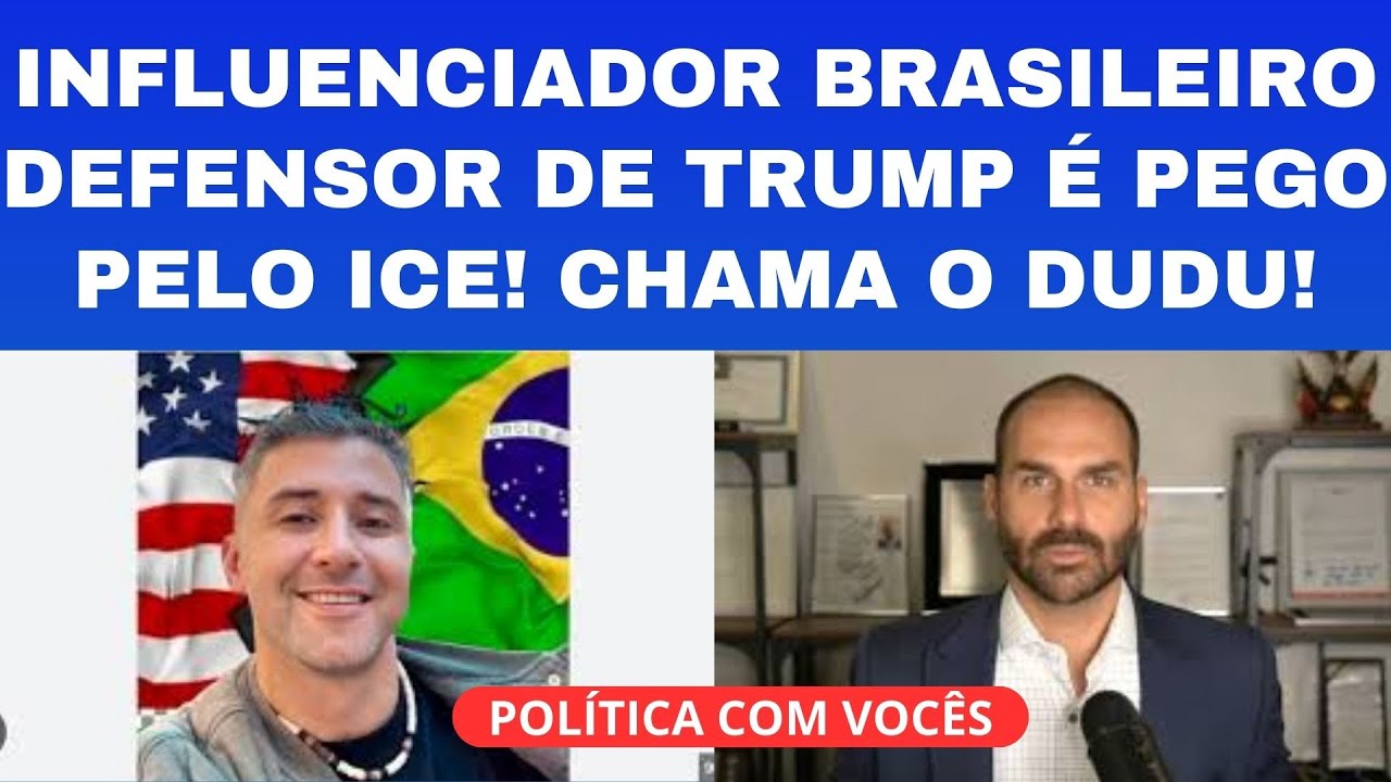01/02/2026 - Brasileiro defensor de Trump é pego pelo ICE | Epstein comentou facada em Bolsonaro!!