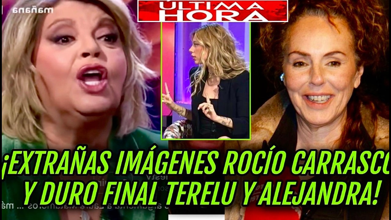 💥​FUERTES IMÁGENES ROCÍO CARRASCO OPERADA! FINAL TERELU CAMPOS, ALEJANDRA RUBIO ANTE MIGUEL TEMPRANO