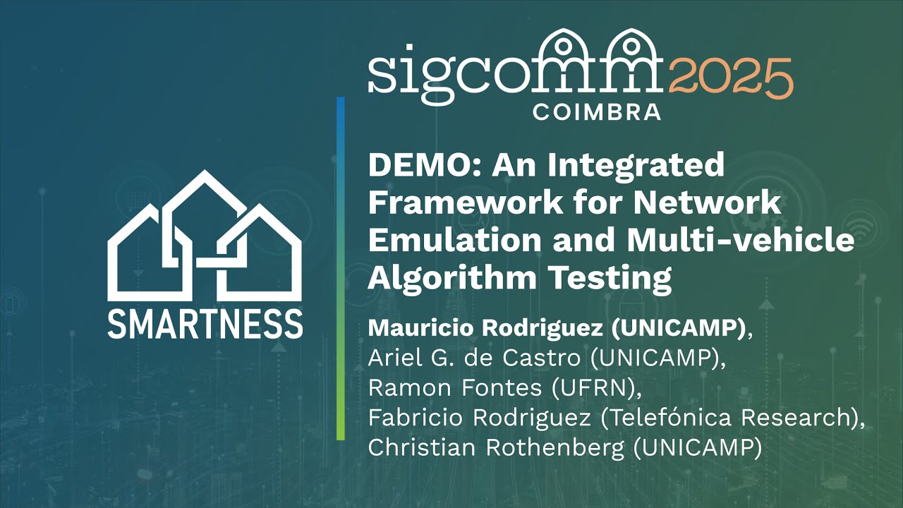 DEMO: An Integrated Framework for Network Emulation and Multi-vehicle Algorithm Testing | UNetyEmu