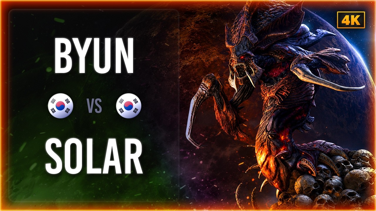 HIT! ByuN VS Solar WardiTV Spring Cup Playoffs