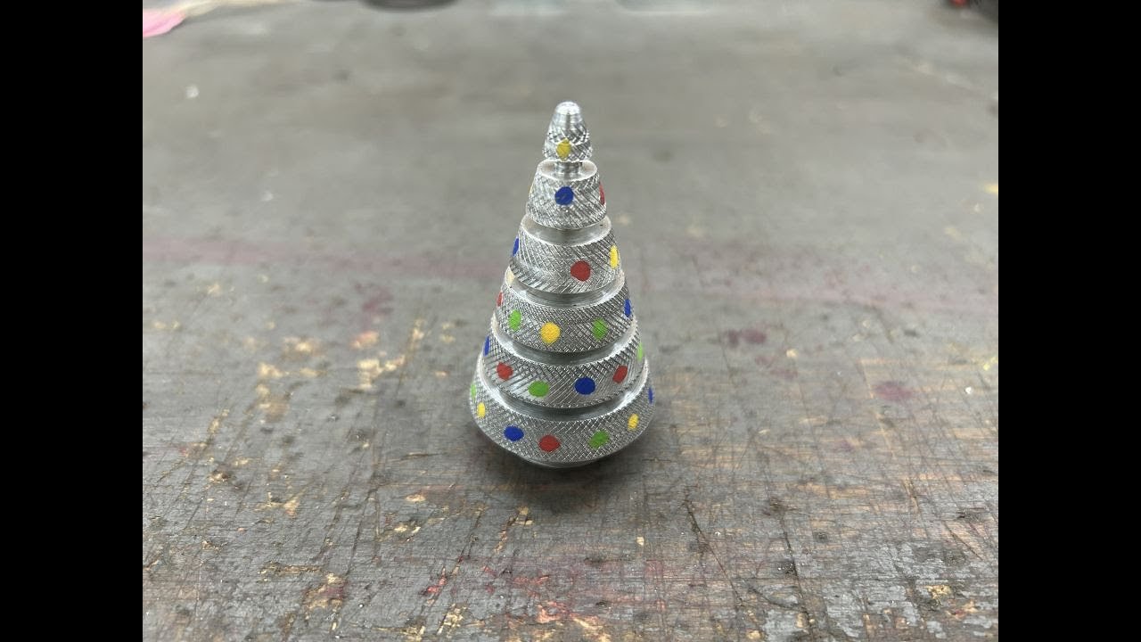 Making Christmas Tree Gifts On the Lathe