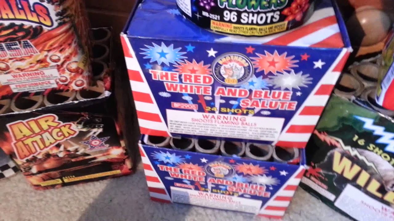 Firework Stash 2015 New Years