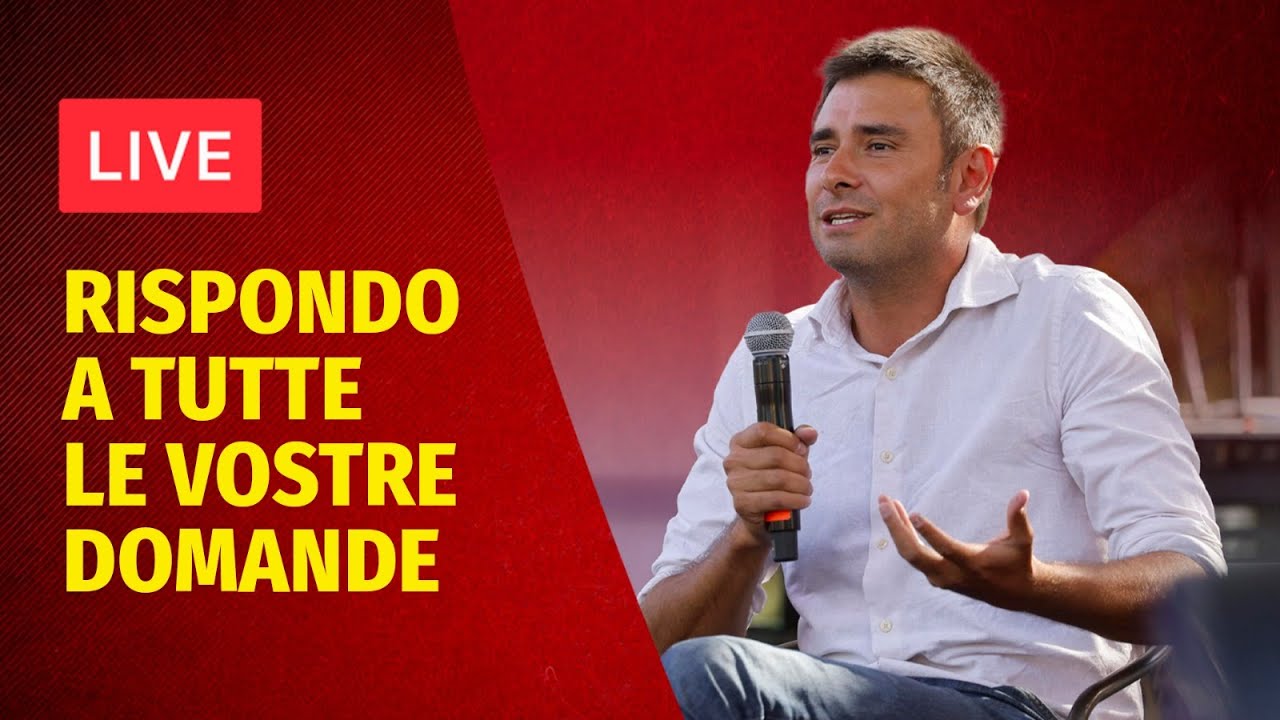 Rispondo a tutte le vostre domande - LIVE con Alessandro Di Battista