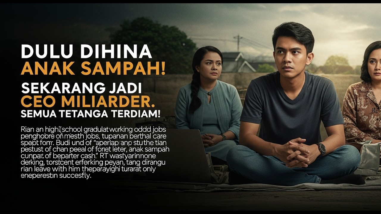 DULU DIHINA ANAK SAMPAH! SEKARANG JADI CEO MILIARDER. SEMUA TETANGGA TERDIAM!