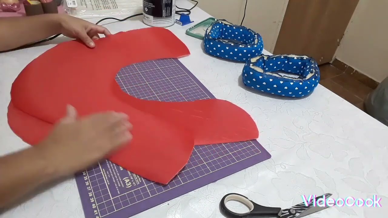 Como encapar o sapato de espuma Para mascotes com @meianypriscisantos