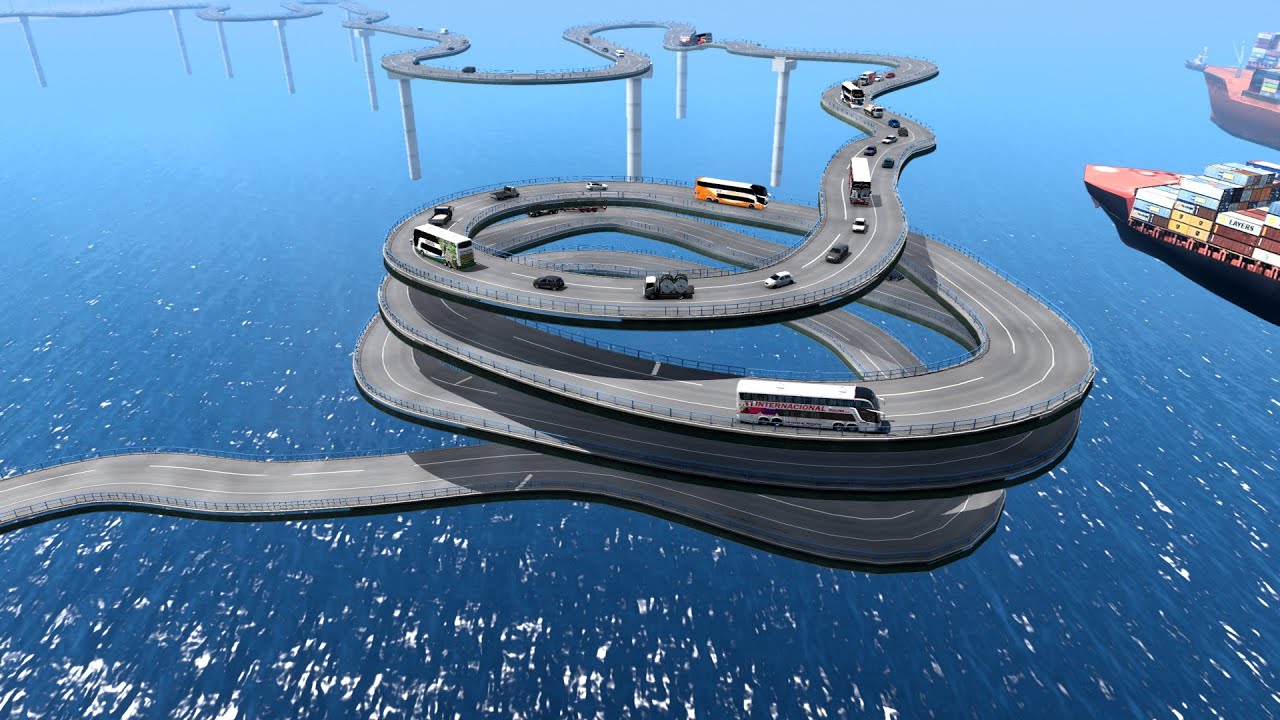 World’s Most Dangerous Roads | Deadliest Roads | Death Serpentines | Spiral Bridge