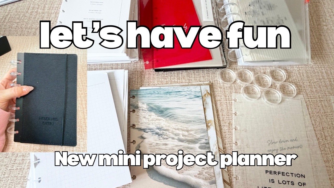 Planning a More Cosy Home | Happy Planner Mini Home Projects Setup