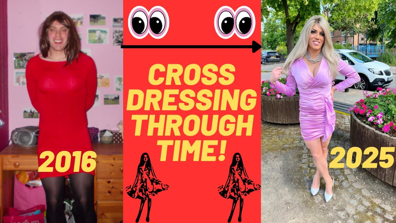 EVOLUTION of a CROSSDRESSER!