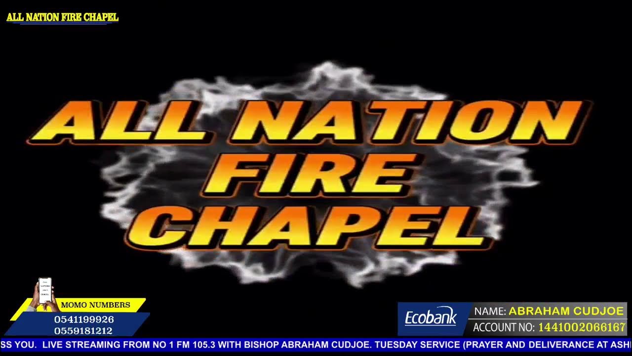 POWERFUL FRIDAY SERVICE WITH BISHOP ABRAHAM CUDJOE (13TH FEB)