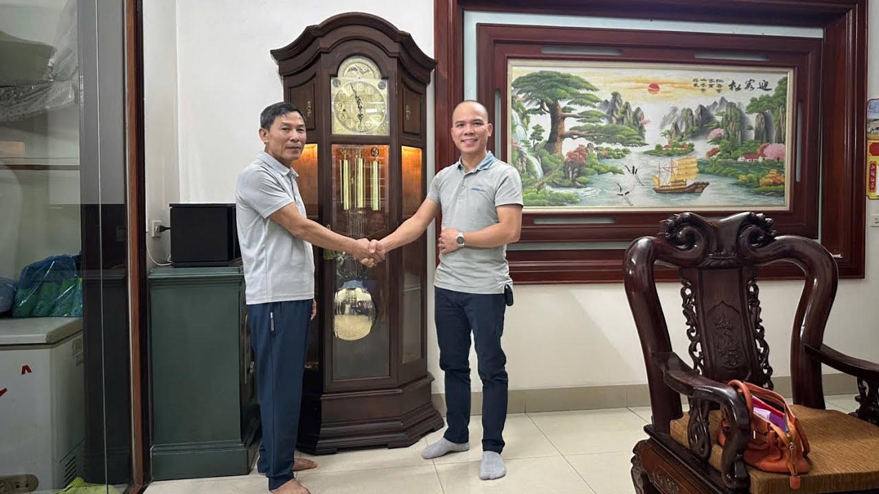 Shop Em về xã Tân Việt,huyện Thanh Hà,Hải Dương để lắpđặt cho Bác Bình cây ĐH Mỹ Sligh 0966-1-AN