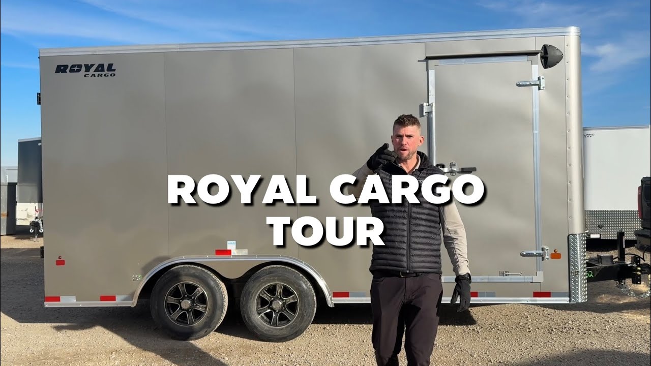 Ultimate Walkaround of the Royal Cargo Trailer | Built for Performance & Durability!