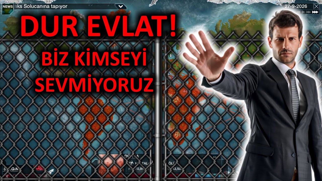 Plague Inc - Mutlak ırkçı dünya (Senaryo: Yabancı Karşıtlığı) [Türkçe]
