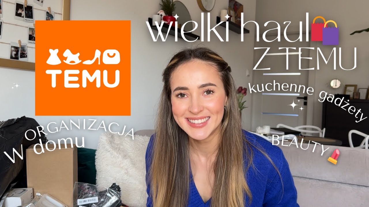 WIELKI HAUL ZAKUPOWY Z TEMU - co kupiłam? czy warto? 🫣