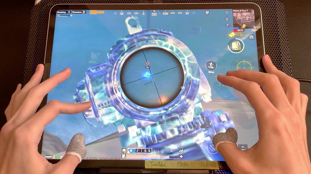 You are Question?🔥 Best 6finger HANDCAM iPad Pro M2 chip‼️ | Solo vs Squad - PUBG MOBILE