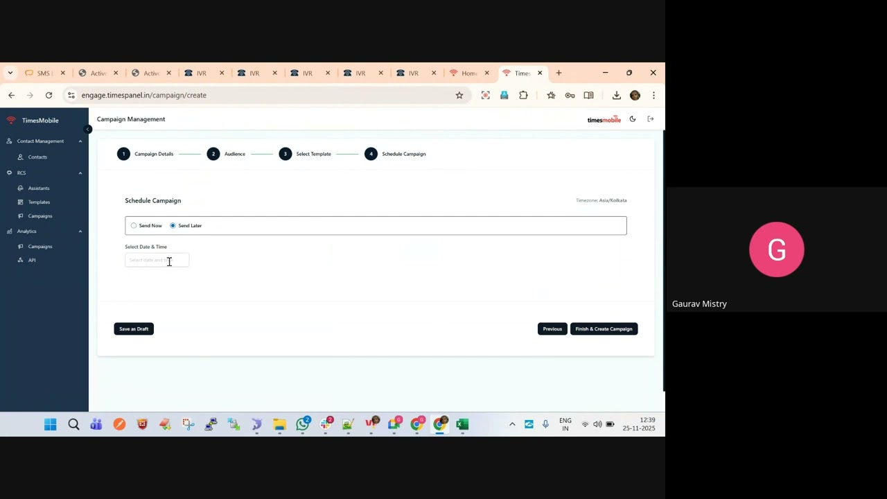 RCS Panel Walk Through