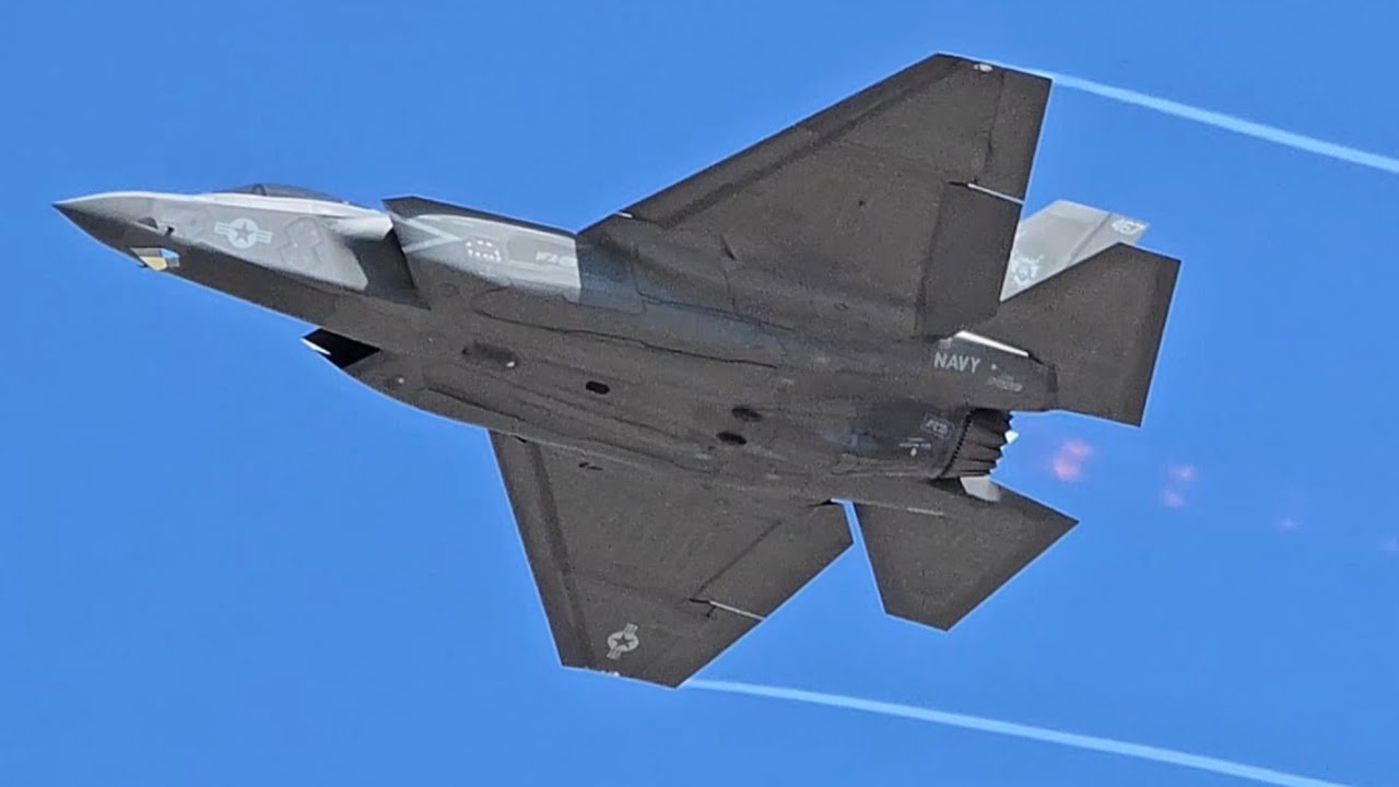 F-35C Lightning II NAS OCEANA Airshow 2025 US NAVY 250
