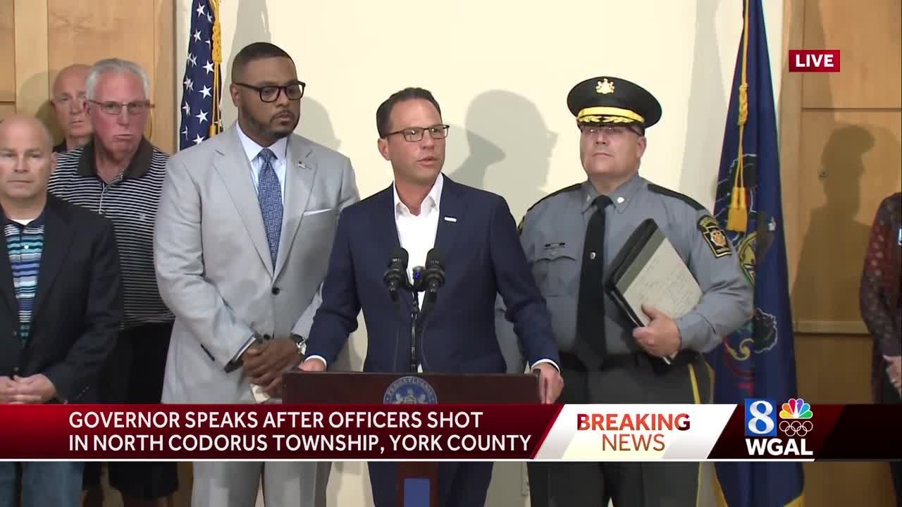 Five police officers shot in Pennsylvania: Governor holds news conference