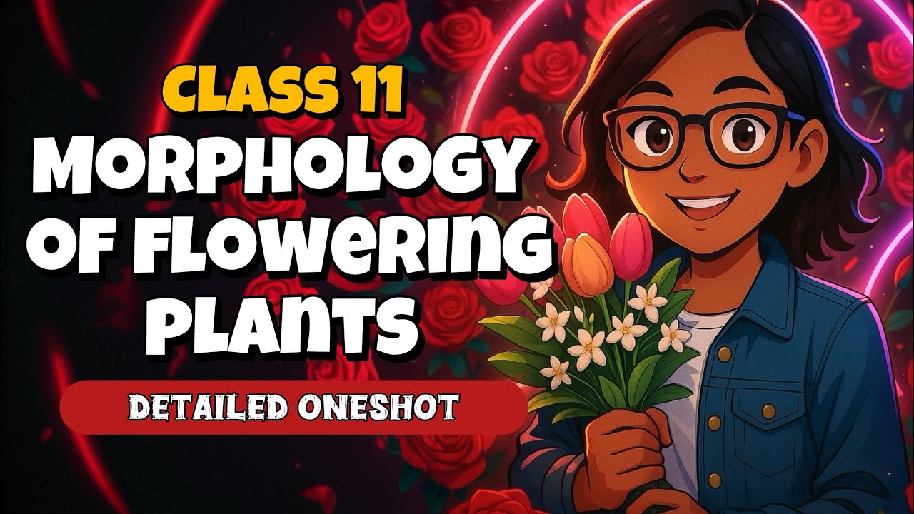 Class 11 Morphology in flowering plants NCERT line by line 🚨