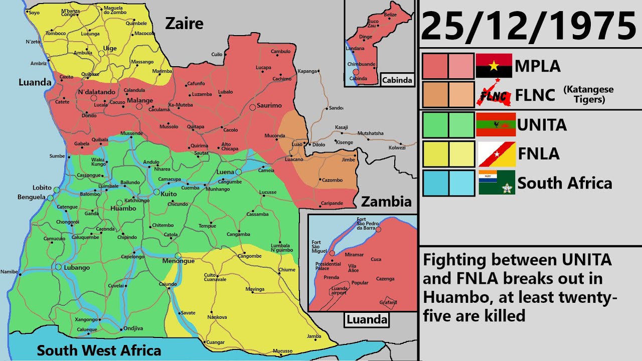 Angolan Civil War: 1975 – 2002