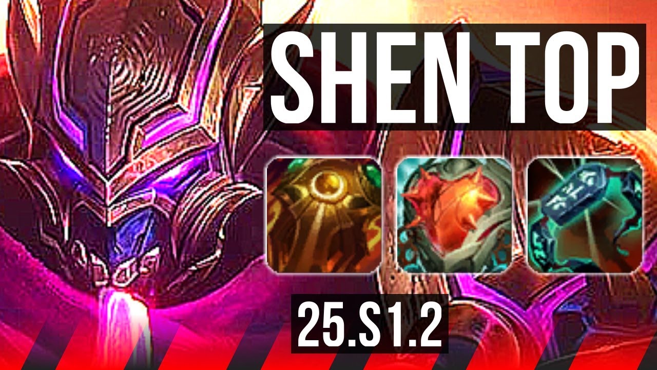 SHEN vs URGOT (TOP) | 500+ games | KR Master | 25.S1.2