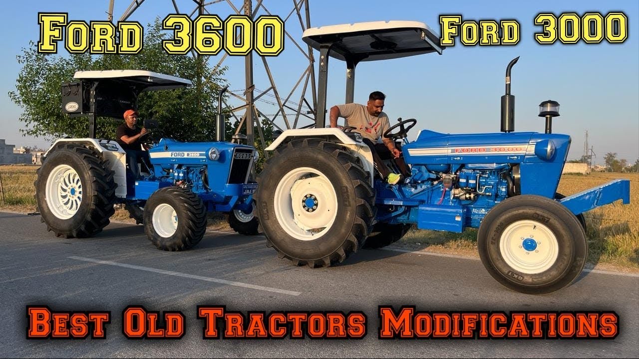 Ford 3600 Tractor and Ford 3000 Modifications | Best Old Tractor Restoration Workshop in Punjab