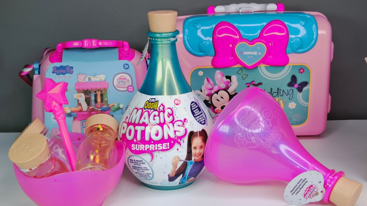 13 min Satisfying with UNBOXING MAGIC POTIONS SURPRISE SLIME | ASMR | ZURU