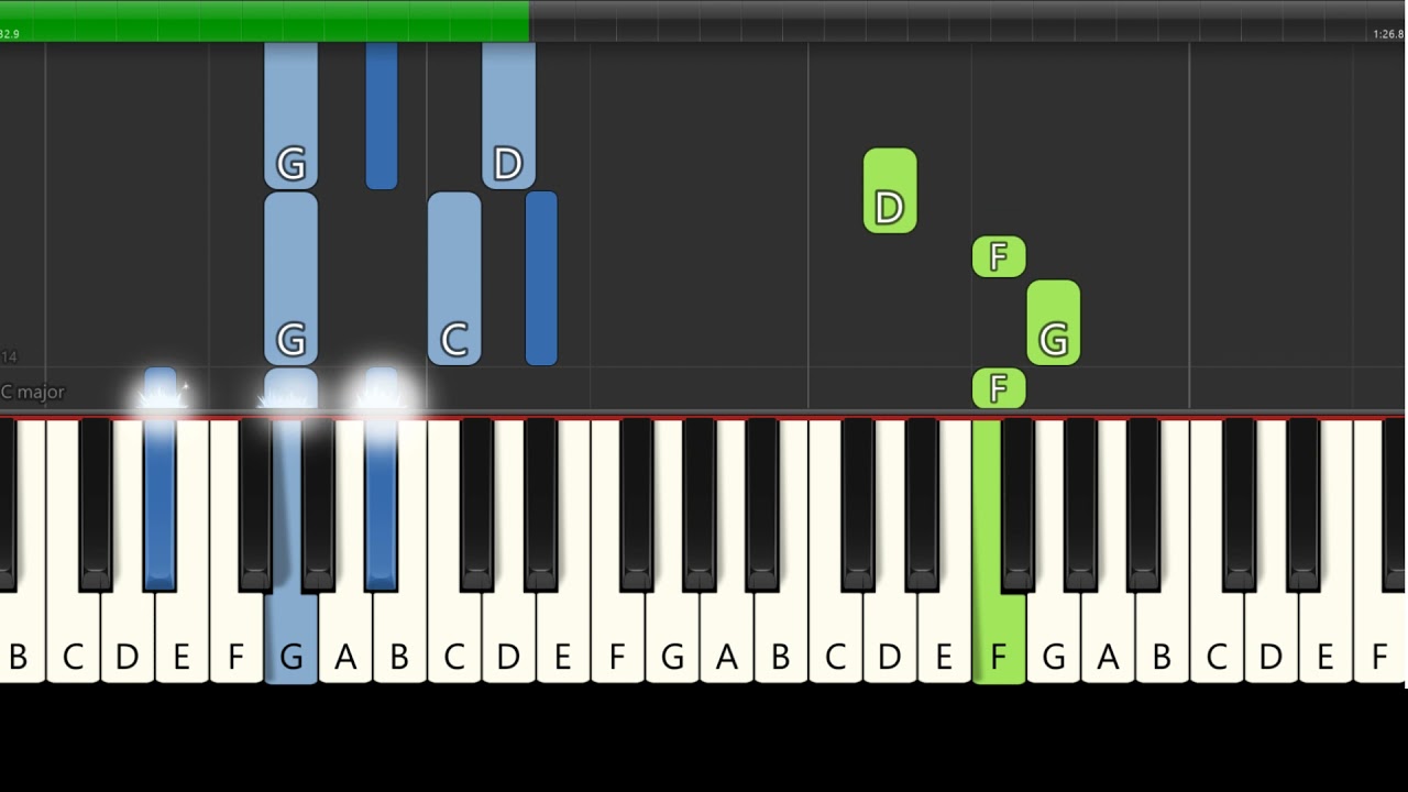Crocketts theme - Synthesia
