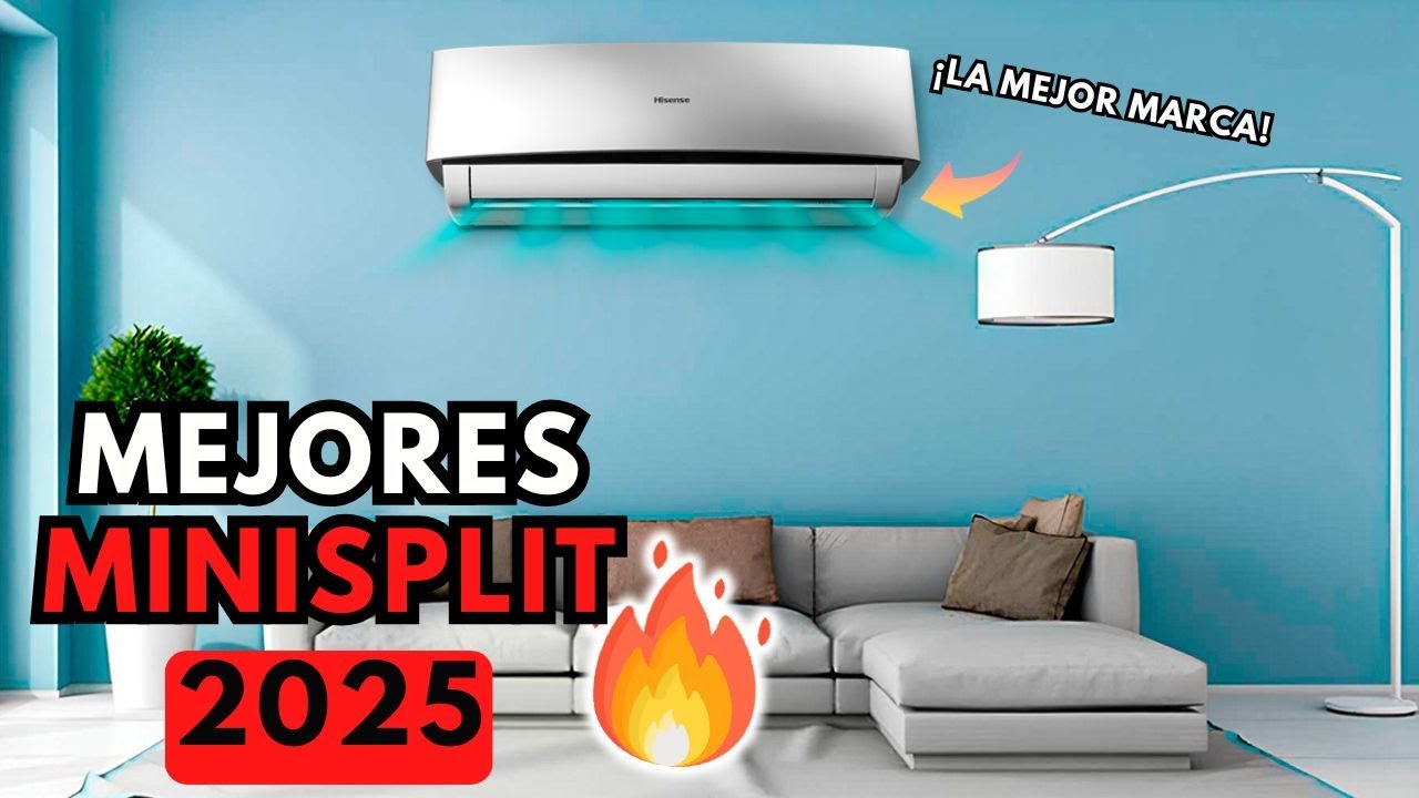 TOP 5 Minisplits que sí enfrían (y no gastan mucha luz)