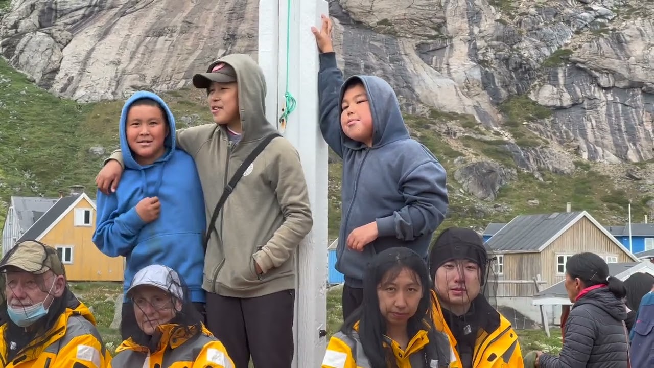 Isua Band  performs Unnuit ilaanni  July 2022 in Aappilattoq, Greenland