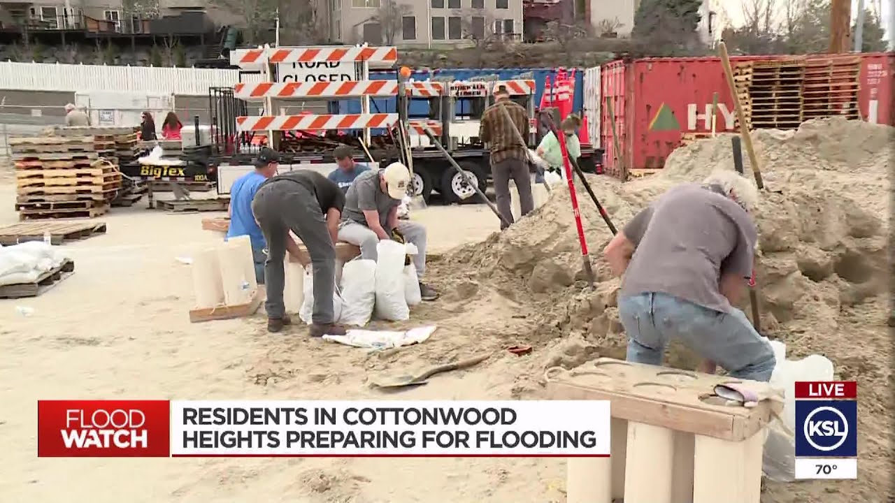 Cottonwood Heights residents prepare for flooding