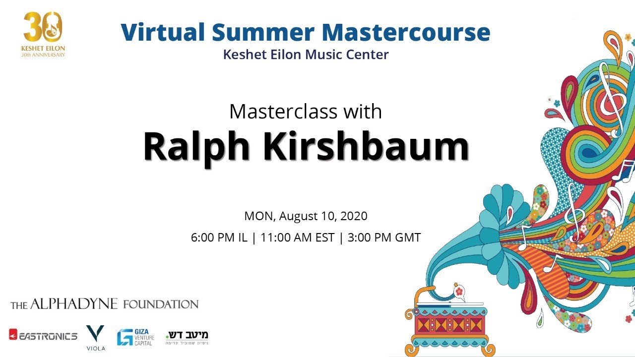 Masterclass with Ralph Kirshbaum (Cello)