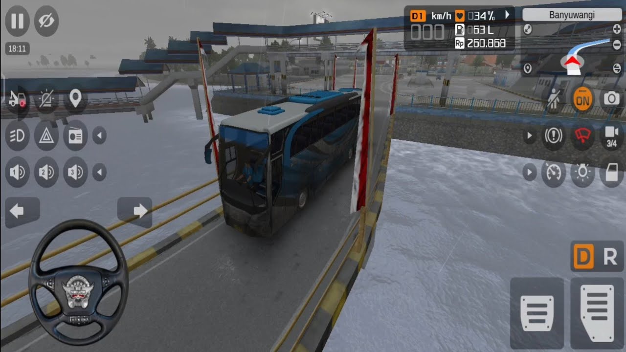 Insane Bus Driving Through Busy Streets! | Bus Simulator Indonesia Gameplay