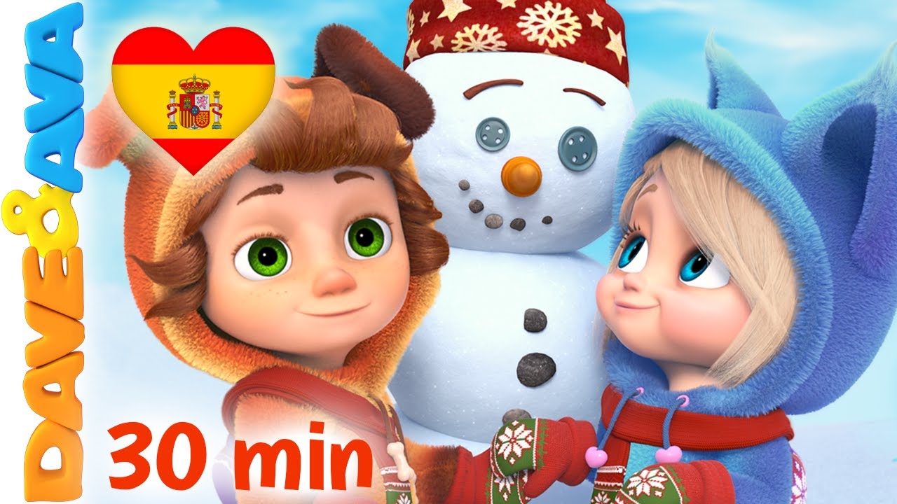 🎅 Llegó el Invierno | Canciones de Navidad | Dave and Ava en Español 🎅