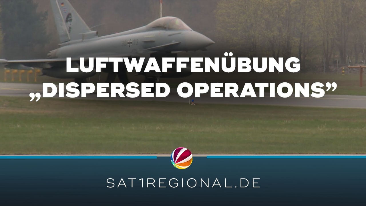 &bdquo;Dispersed Operations 2026&ldquo;: Luftwaffen&uuml;bung mit Eurofightern am Flughafen L&uuml;beck