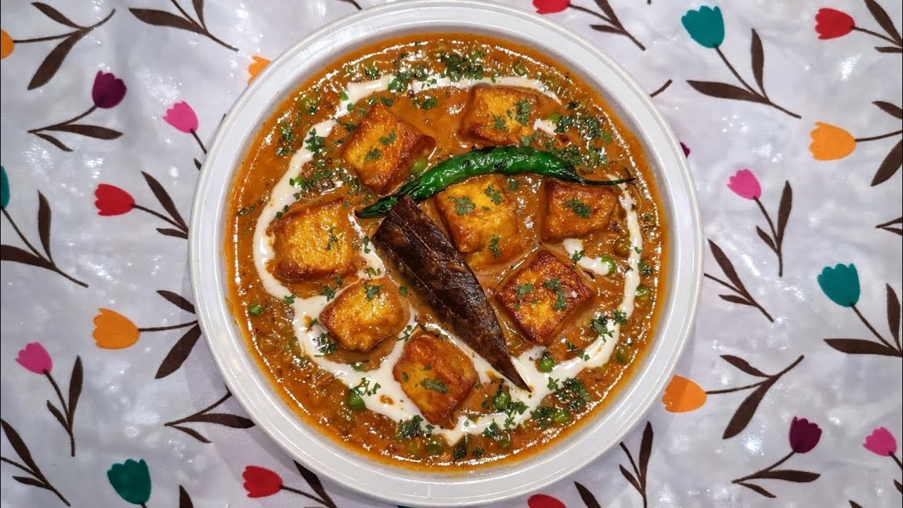Matar Paneer aneer Recipe bahut hi swadisht 💕#MatarPaneerRecipe #IndianCurry #DhabaStyle #