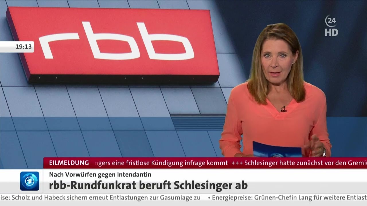 RBB l&ouml;st Vertrag mit Schlesinger auf (2022)