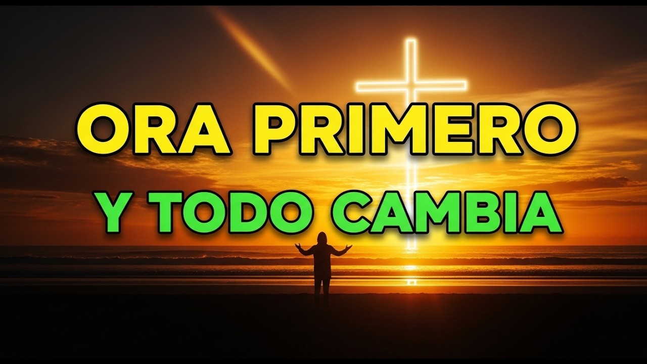 DALE GRACIAS A DIOS HOY 🙏 | ORA ESTO ANTES DE EMPEZAR TU DÍA (CAMBIA TODO)
