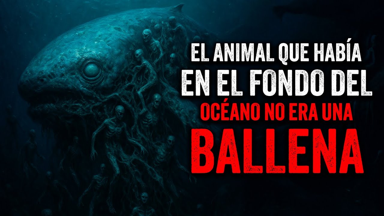 El animal que había en el océano NO ERA UNA BALLENA / Creepypasta