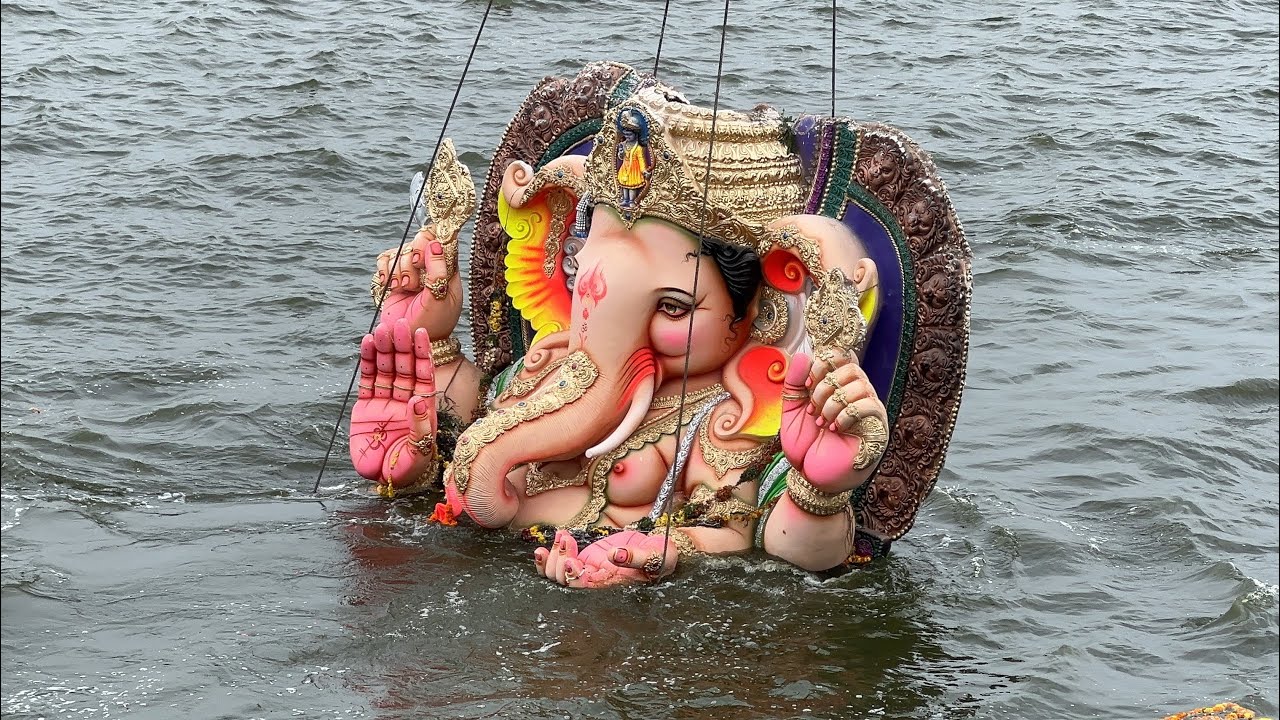 Big Ganesh Nimajjanam 2024 | Ganesh Visarjan in Hyderabad | Big Ganesh immersion 2024 Tank Bund