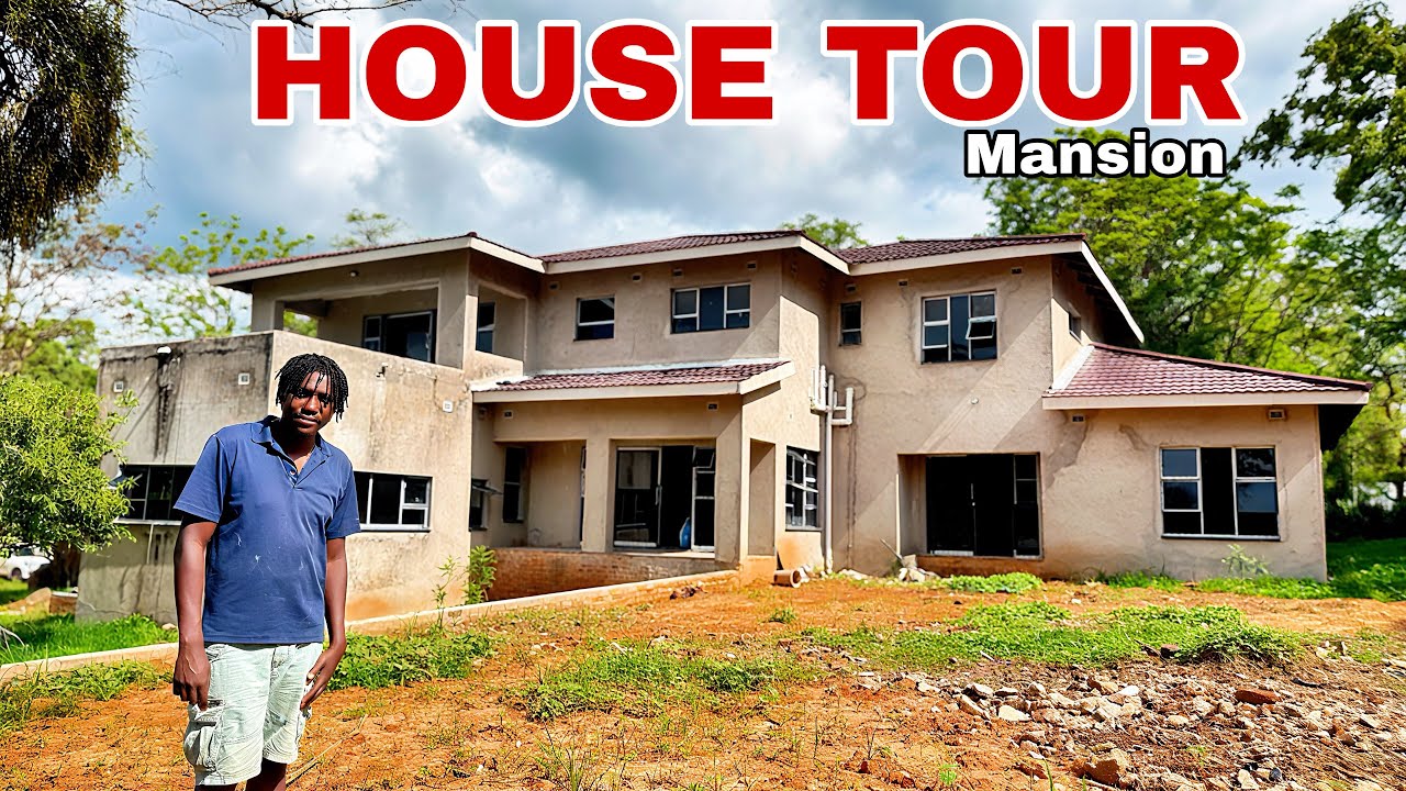 From Diaspora: How He Is Building His Dream Mansion in Zimbabwe | House Tour 🇿🇼