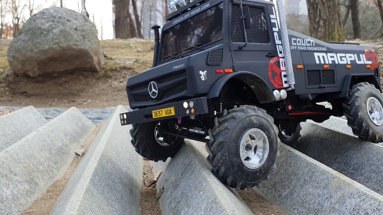 RC Unimog Rally 4x4 | Trail Run | MST CFX-W | JKRC 3D Body