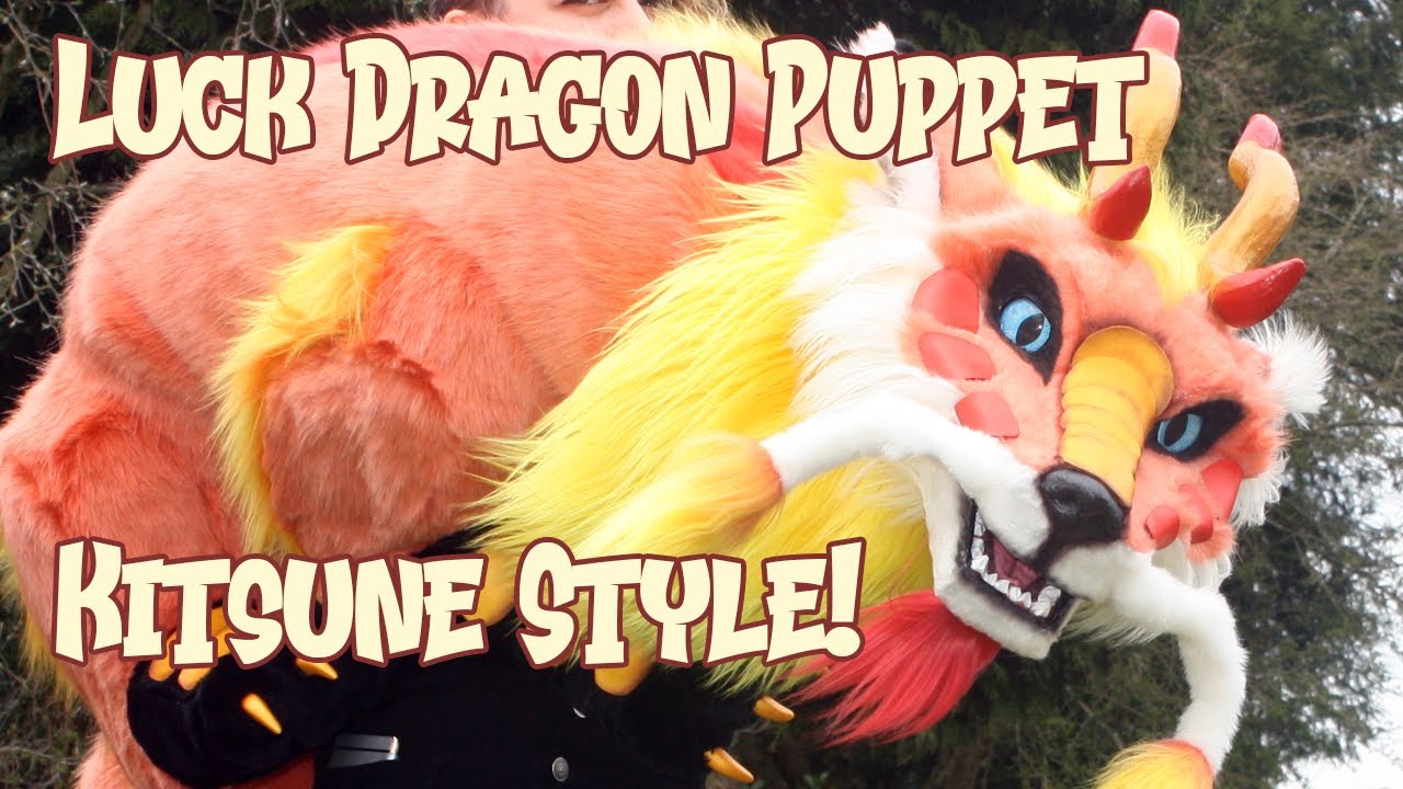 Luck Dragon Puppet: Rao the Kitsune - Full Puppet Reveal!