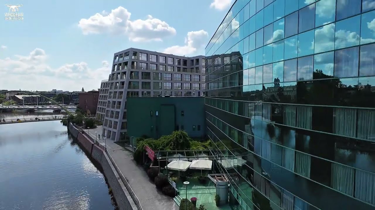 Wroclaw. Ostrów Tumski. #morze #fpv #dji #trip #avata2 #lato #travel #drone #beach #2025 #summer