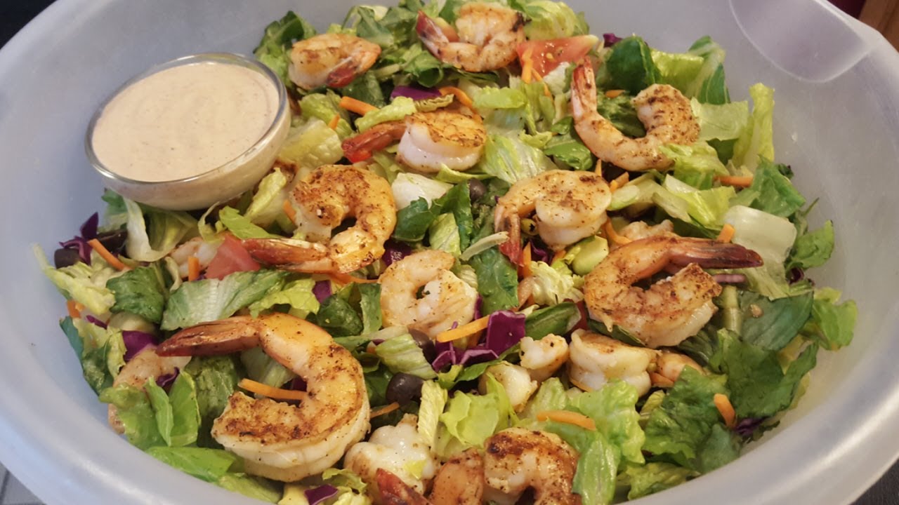 How to make Shrimp Salad with homemade salad dressing