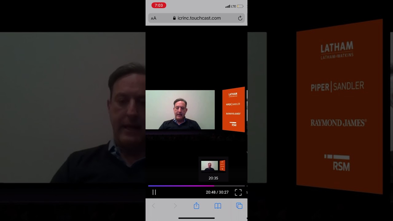 Musclepharm 2021 ICR Fireside Chat $MSLP