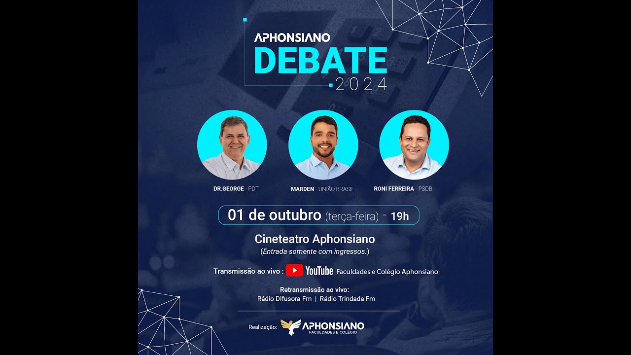 Debate APHONSIANO - 2024