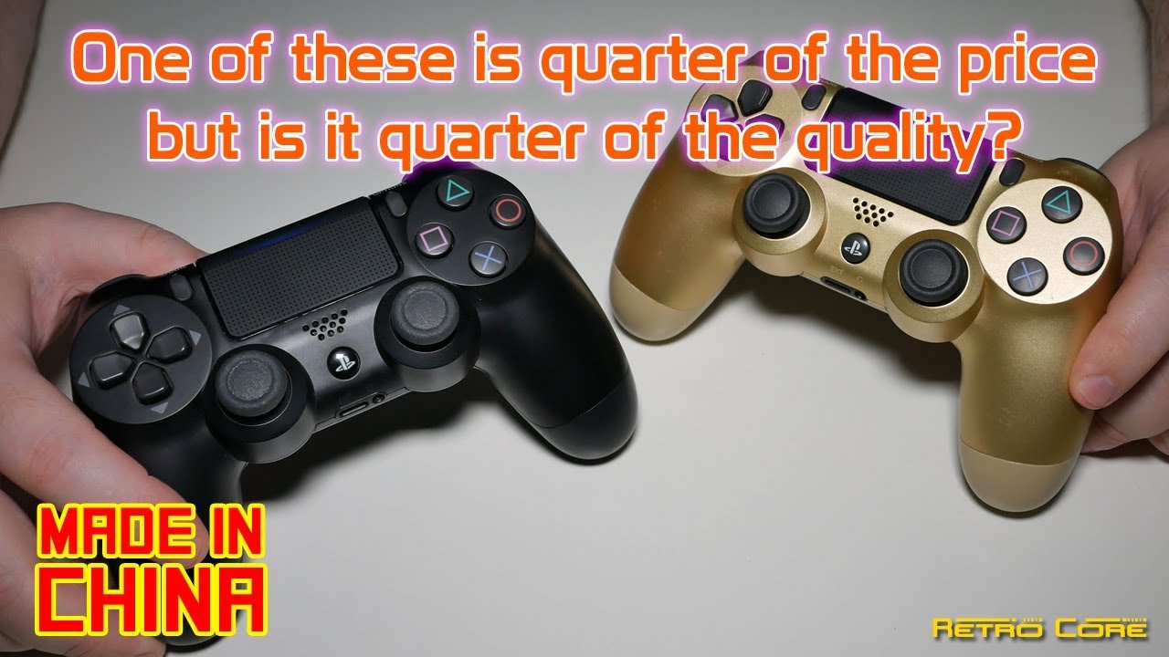 Are knock off PS4 Dualshock 4 controllers really that bad?