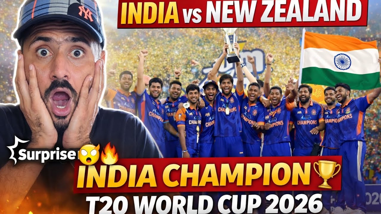 India got winner champion T20 World Cup 2026 big surprise #deaf #t20worldcup #cricket 