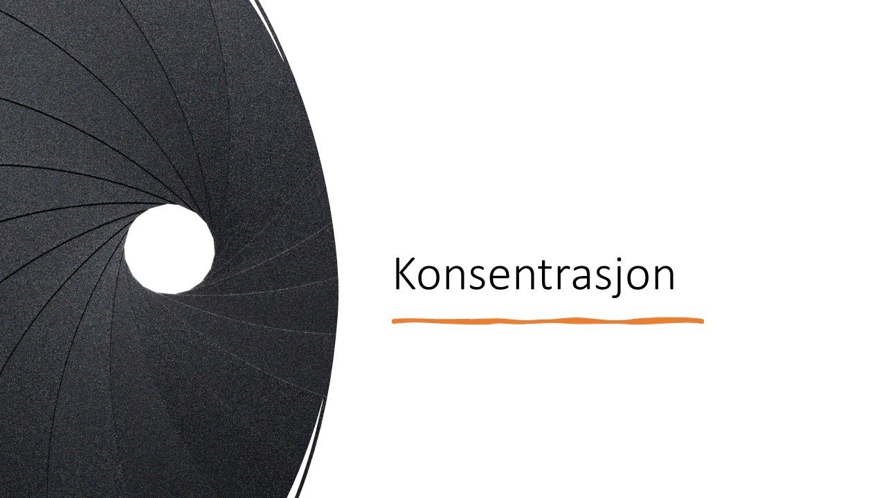Videokurs om akademisk skriving (4/10): Konsentrasjon.
