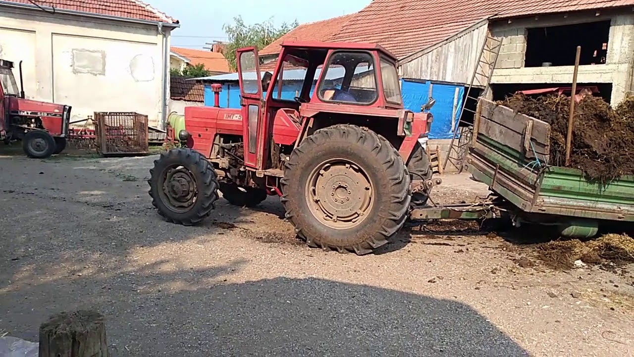 Vožnja djubreta sa IMT 577DV i 533